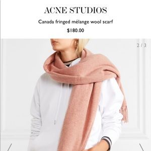 Acne Studios Canada Scarf